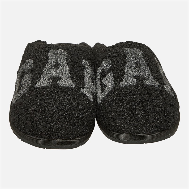 GAP Damen Plano II Borg Hausschuhe Schwarz