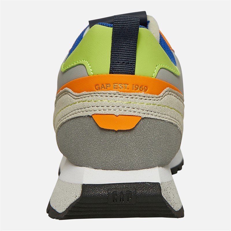 GAP Herren Genesi G 1 MX Turnschuhe Weiß Orange