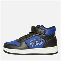 GAP Junior Boys Boston Mid Trainers Black/Blue
