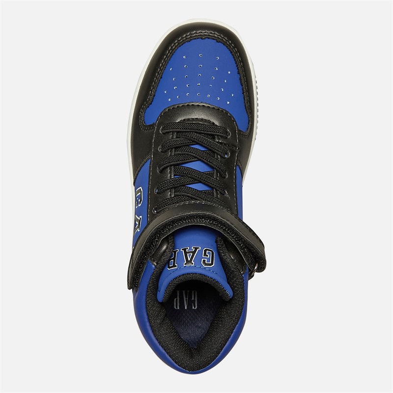 GAP Junge Boston Mid Sneaker Schwarz/Blau
