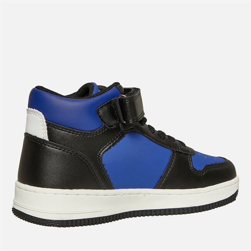 GAP Junge Boston Mid Sneaker Schwarz/Blau