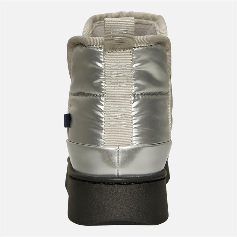 GAP Damen Richmond Mid Metallic Schneestiefel Silber