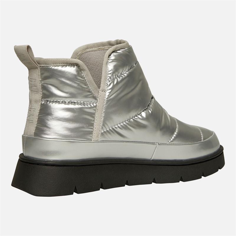 GAP Damen Richmond Mid Metallic Schneestiefel Silber