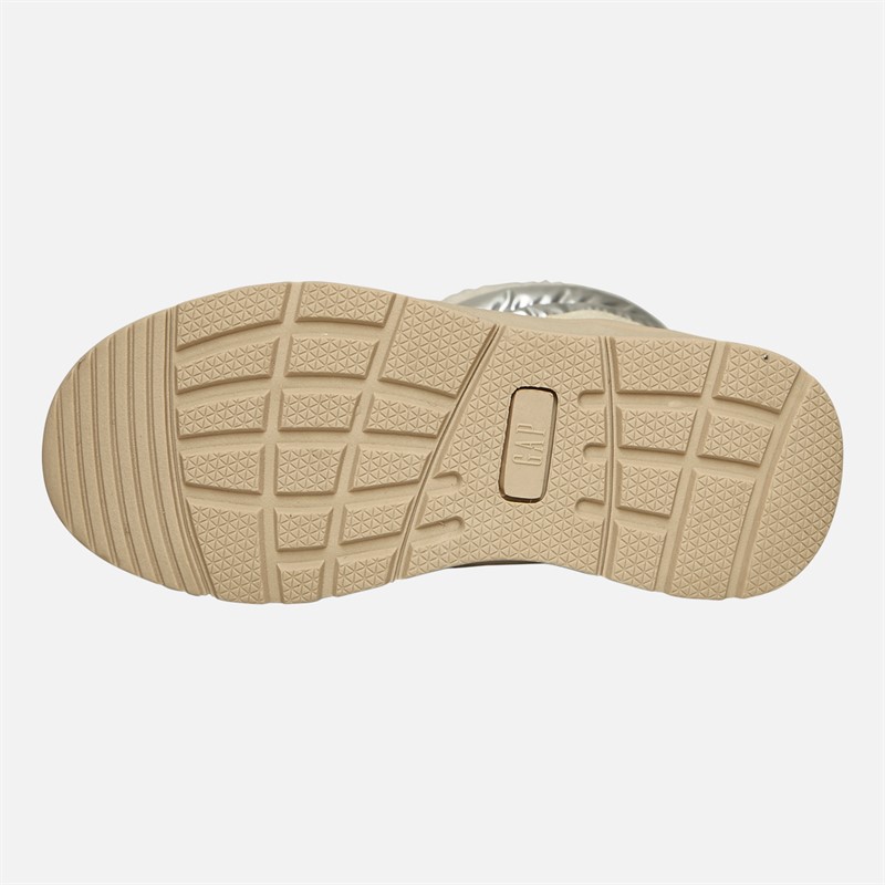 GAP Mädchen Paradies Hohe Schnürung Schneestiefel Off White