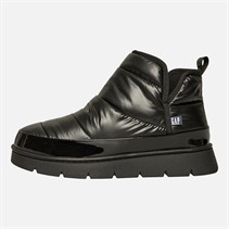 GAP Bottes de Neige Mi-Montantes Richmond Métallisées Noires Femme