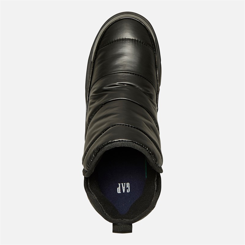 GAP Damen Richmond Mid Metallic Schneestiefel Schwarz