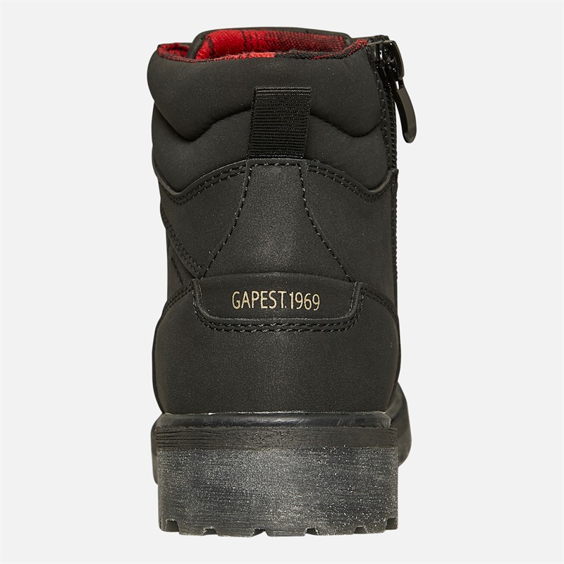 GAP Junge Dayton II mittelhohe Schnürstiefel Schwarz