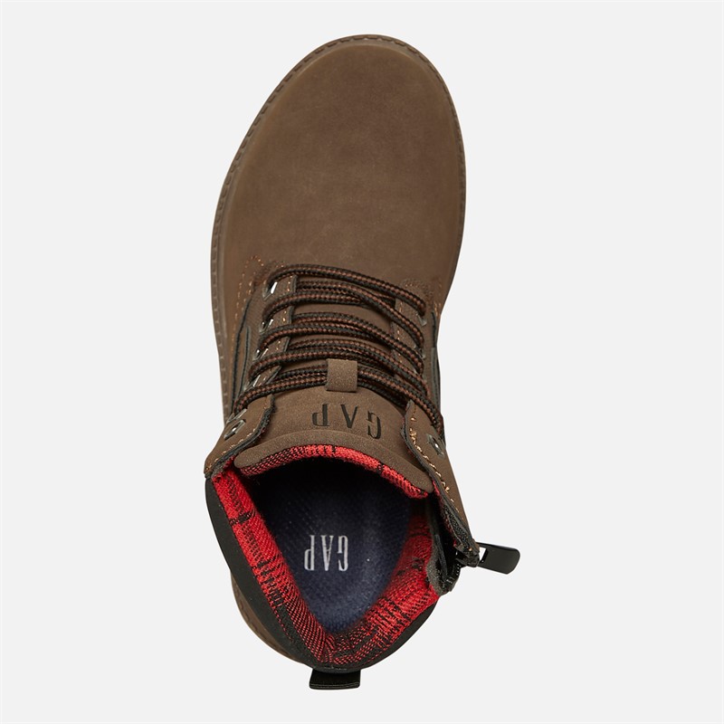 GAP Junge Dayton II Mid Schnürstiefel Sepia