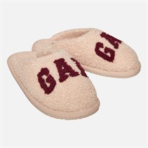 GAP Junior Plano II Borg Slippers Powder Pink