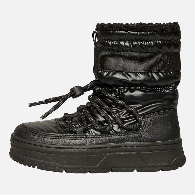 GAP Girls Paradise High Lace Snow Boots Black - Size 31
