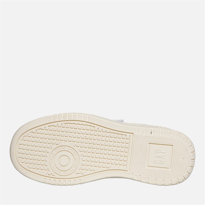 GAP Girls Detroit Trainers Off-White/Light Pink Off-White Light Pink