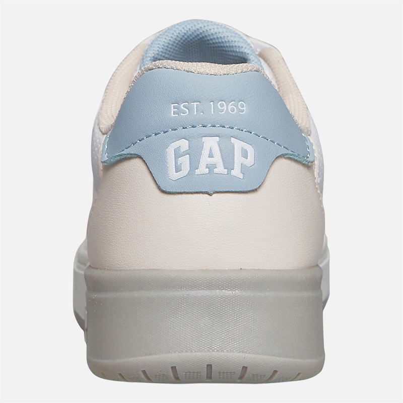 GAP Girls Detroit Trainers Light Pink/White/Pastel Blue Light Pink White Pastel Blue