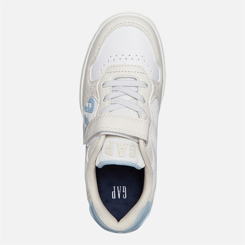 GAP Girls Detroit Trainers Light Pink/White/Pastel Blue Light Pink White Pastel Blue