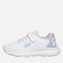 GAP Girls Belmont Trainers White/Beach Blue/Pink White Beach-Blue Pink