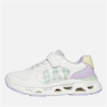 GAP Girls San Francisco Trainers Off White Liliac Citron Off-White Liliac Citron
