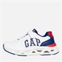 GAP Boys San Francisco Trainers White Navy Red