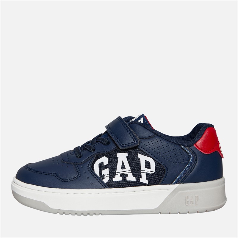 GAP Boys Detroit Trainers Navy/Red/Denim Navy Red Denim