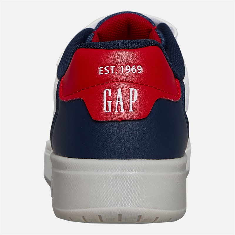 GAP Boys Chicago Trainers White/Navy/Red White Navy Red