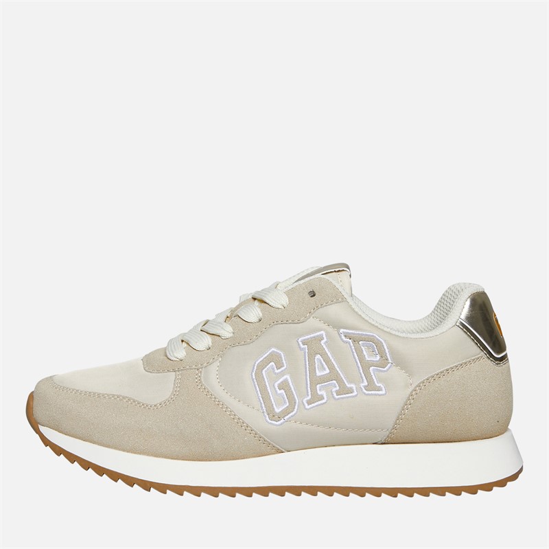 GAP Damen Nashville Bogen Logo Turnschuhe Sand