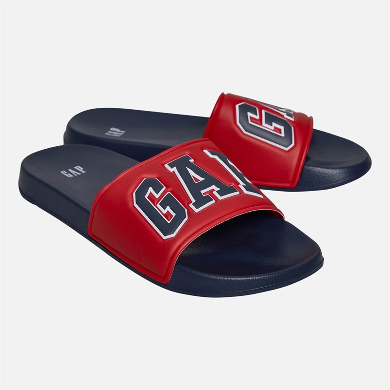 GAP Mens Murphy Sliders Red/Navy Red Navy