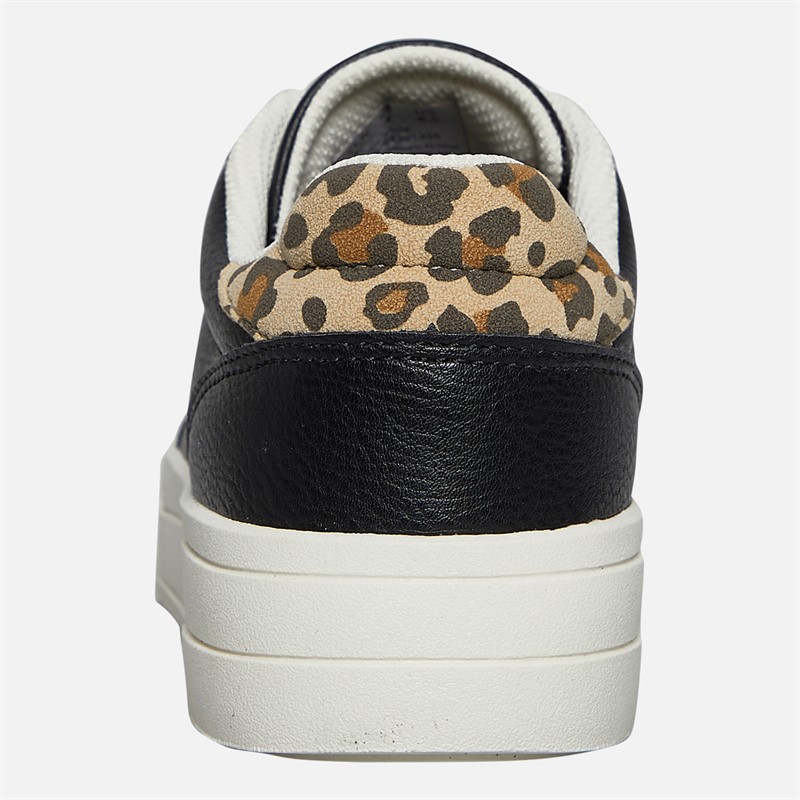 GAP Womens Waco Trainers Black Leopard