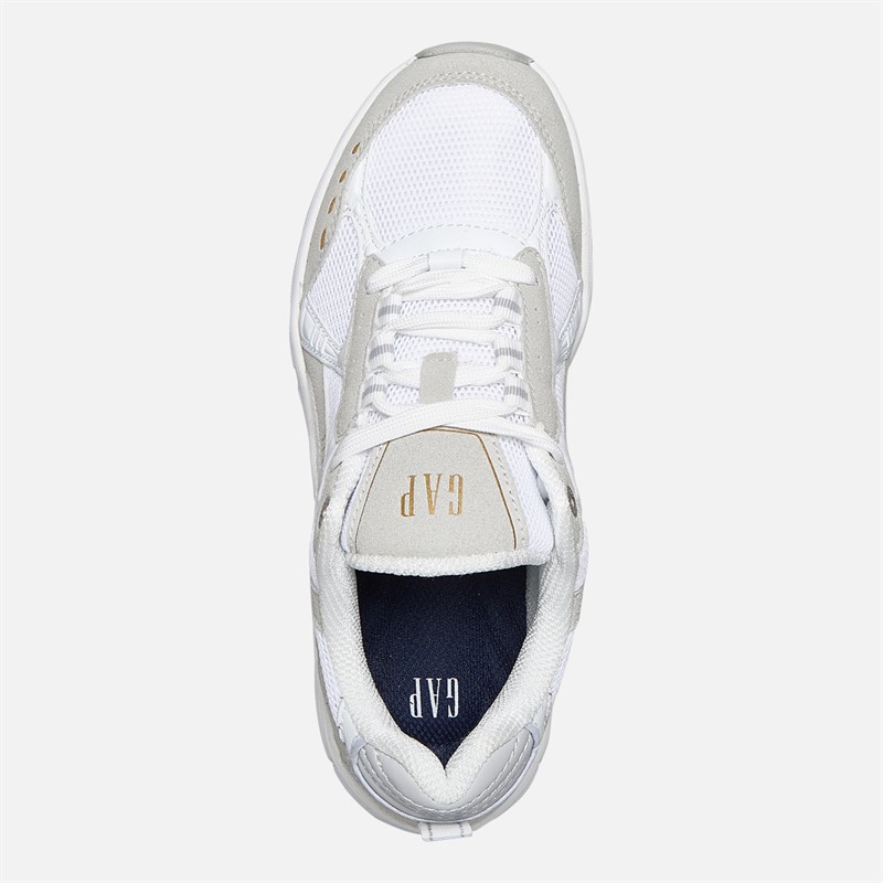 GAP Damen Sunset W Trainers White Crystal