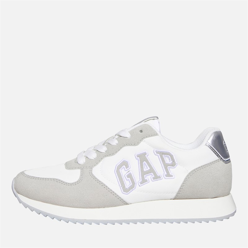 GAP Damen Nashville Bogen Logo Turnschuhe Weiß