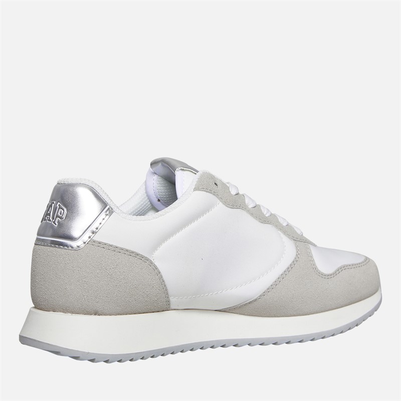 GAP Damen Nashville Bogen Logo Turnschuhe Weiß