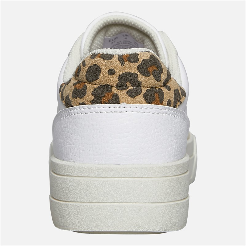 GAP Womens Waco Trainers White Leopard