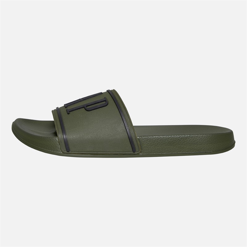 GAP Mens Austin Sliders Olive/Black Olive Black