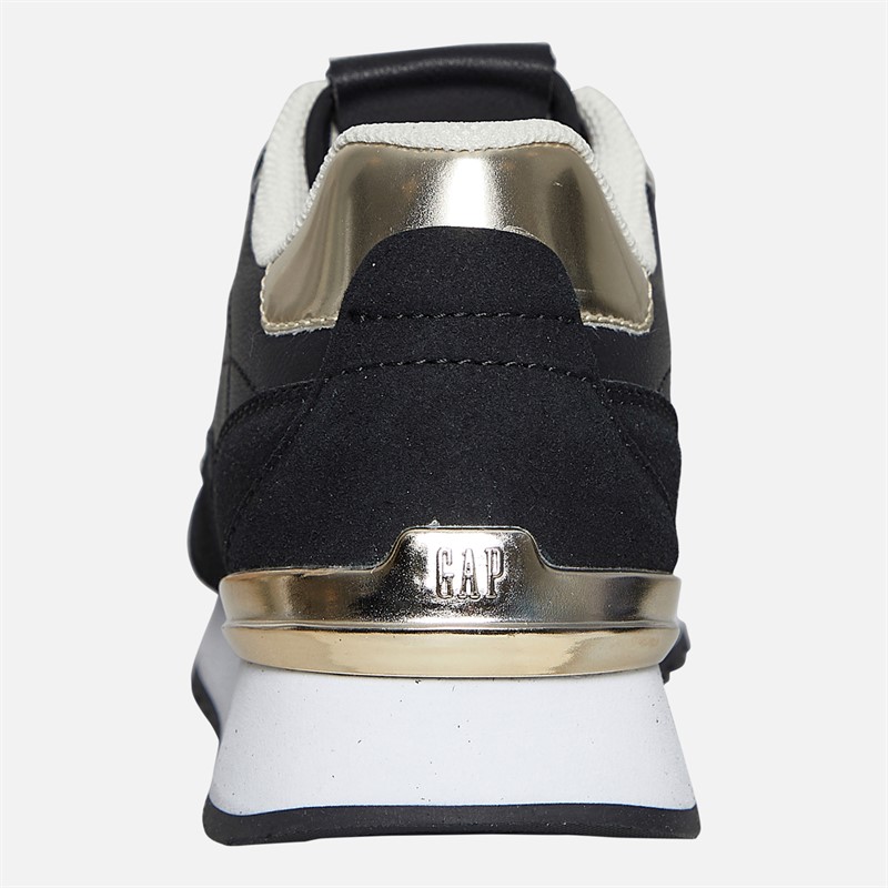 GAP Damen Concord Turnschuhe Black Gold