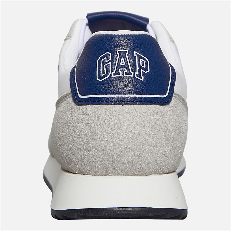 GAP Mens Nashville Arch Logo Trainers White
