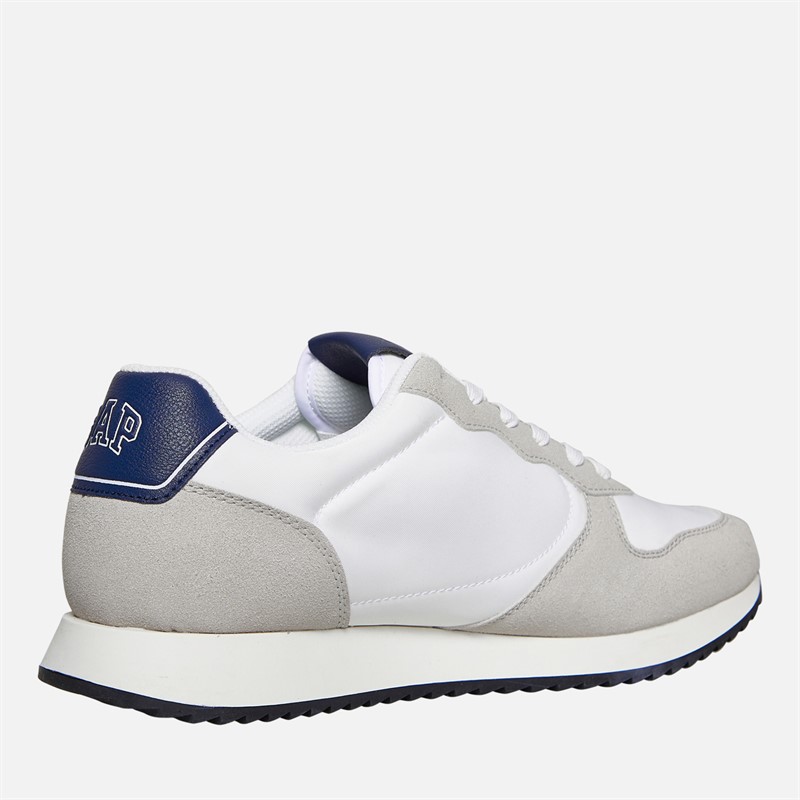 GAP Mens Nashville Arch Logo Trainers White
