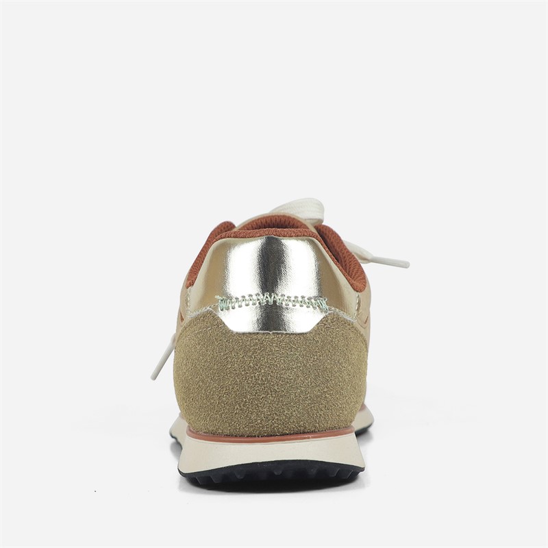 GAP Womens Run Gold Flat Trainers Rock