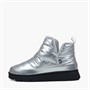 GAP Womens Alabama Mid Snow Boots Silver