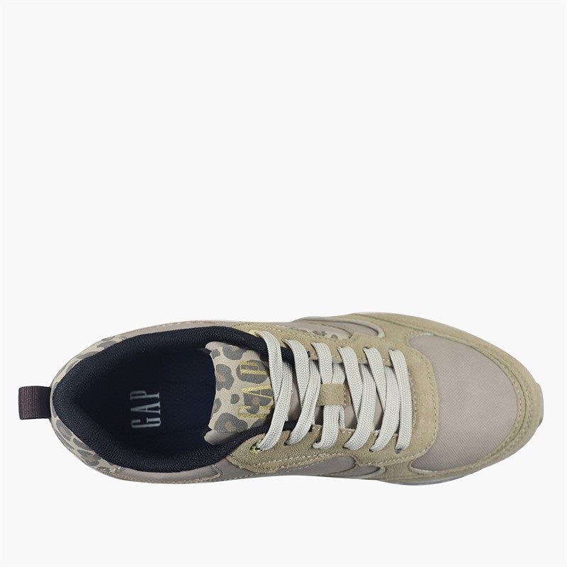 GAP Womens Wonder Spirit Leo Trainers Taupe