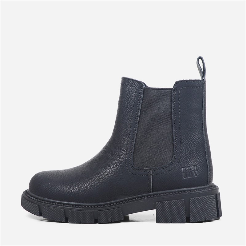 GAP Girls Layette Chelsea Boots Black Nubuck