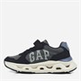 GAP Boys San Francisco Trainers Black/Charcoal Grey Black Ch Grey