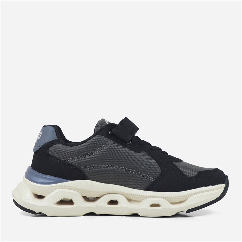 GAP Boys San Francisco Trainers Black/Charcoal Grey Black Ch Grey