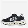 GAP Boys San Francisco Trainers Black/Silver Black Silver