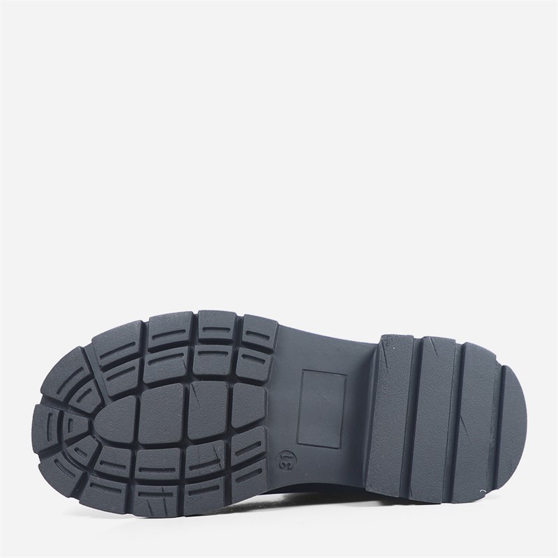 GAP Girls Danbury Buckle Boots Black Nubuck