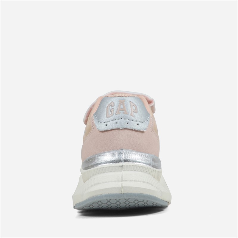 GAP Girls San Francisco Trainers Pink/Silver Pink Silver