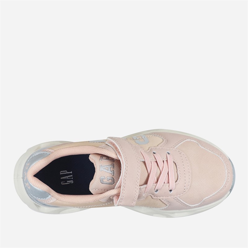 GAP Girls San Francisco Trainers Pink/Silver Pink Silver