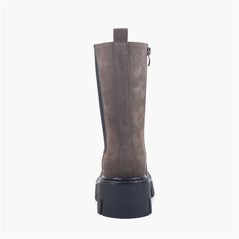 GAP Womens Sophia High Chelsea Boots Praline