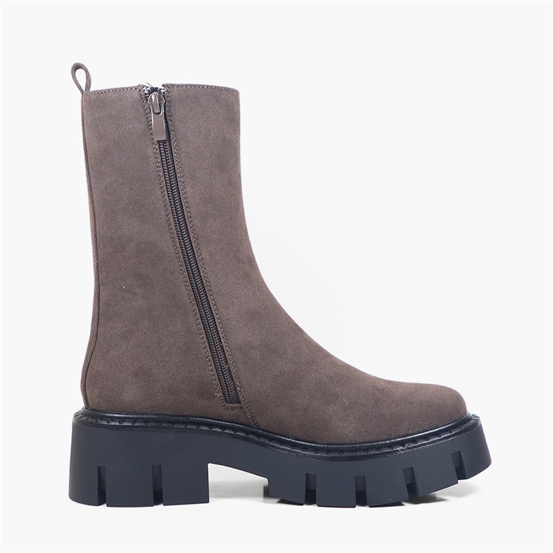 GAP Womens Sophia High Chelsea Boots Praline