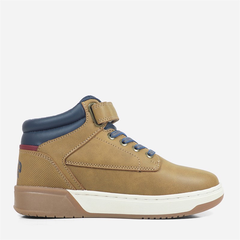 GAP Boys Travis Mid Trainers Camel/Navy Camel Navy