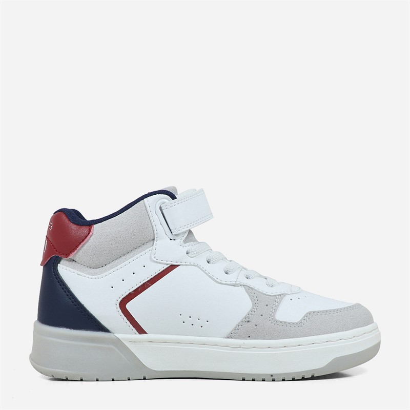 GAP Boys Chicago Mid Trainers White/Navy/Red White Navy Red