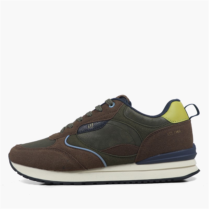 GAP Mens Run Spirit Trainers Praline Olive