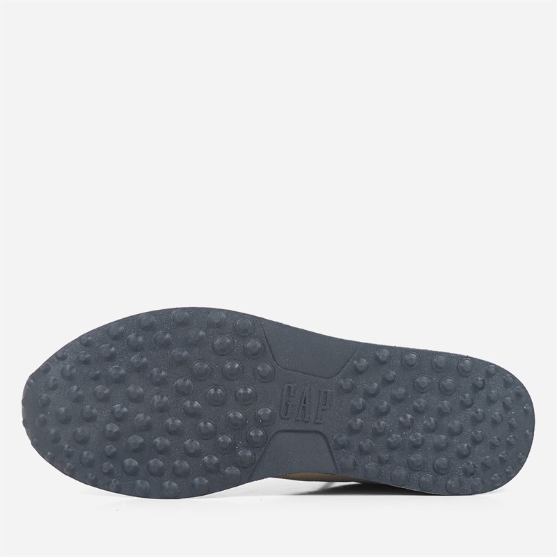 GAP Womens Run Gold Flat Trainers Total Black