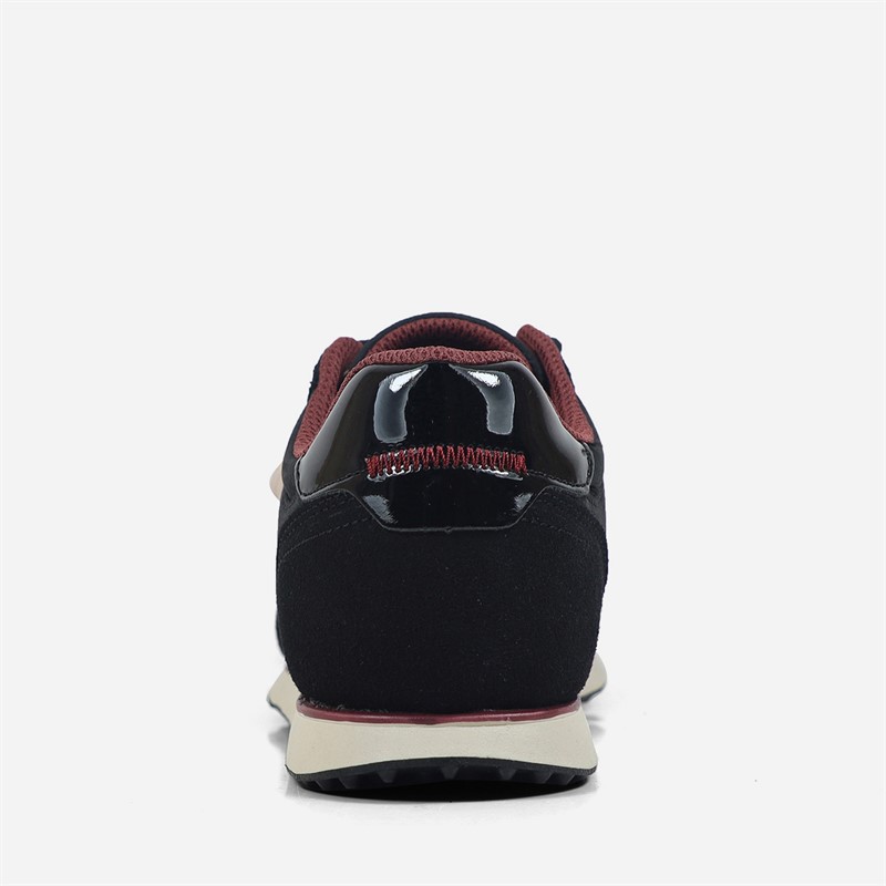GAP Womens Run Gold Flat Trainers Total Black